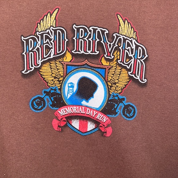 Red River Memorial Day Run 2012 Tshirt - Picture 2 of 7